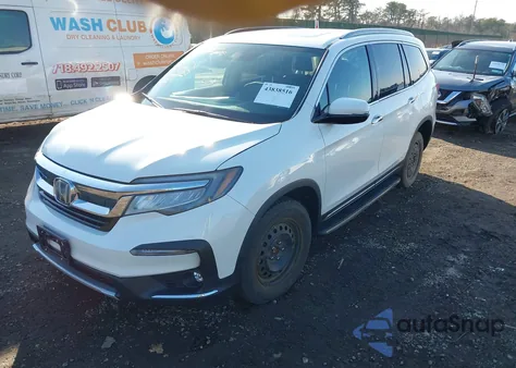 2019 Honda Pilot Touring из США, поврежденный, VIN 5FNYF6H99KB024891